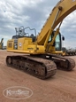 Used Excavator for Sale,Back of used Komatsu Excavator in yard for Sale,Used Excavator in yard for Sale